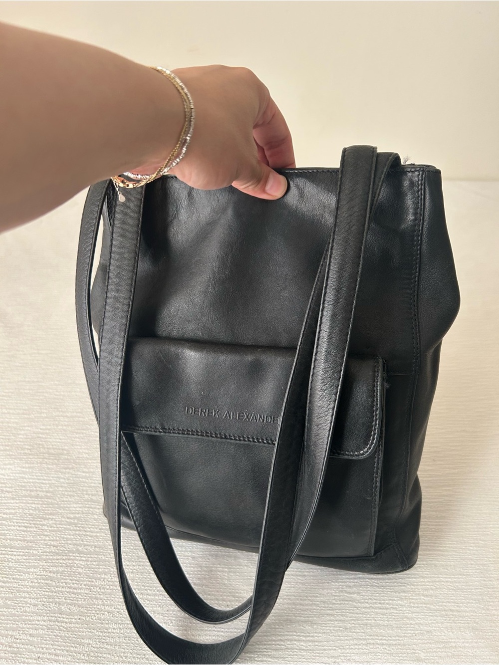 Vintage Derek Alexander Leather Bag